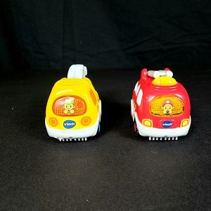 Vtech Go-Go Fire Truck and Tow Truck